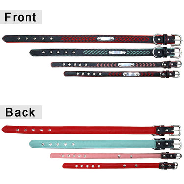 Dog Heaven™ Personalized Leather Collar